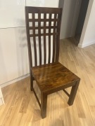 Krzesło drewno lite palisander