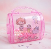 Koraliki dla dziewczynki zestaw skrzyneczka skrzynka skarbów zabawka 