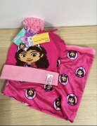 Gabi koci domek Gabby’s - komplet / zestaw zimowy czapka komin rękawiczki