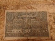 Banknot 50 Marek Polskich 1917r