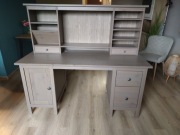 Biurko Ikea Hemnes z nadstawką