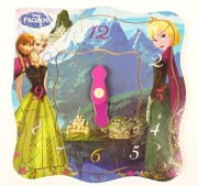 DREWNIANA UKŁADANKA ZEGAR ANNA ELZA KRAINA LODU FROZEN PLAYME