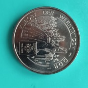 Pamiątkowa moneta z uzdrowiska z byłego DDR