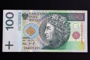 Banknot 100 złotych 1994 seria IN Ładny stan