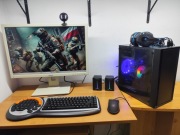 Gamingowy komputer RGB.RX570 8GB,32GBram,dysk 1TB,M.2 NVMe+ewentualnie akc
