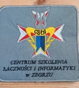 Naszywka wojskowa z Zegrza 