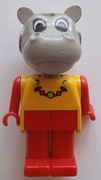 Lego minifigurka Fabuland Hannah Hippopotamus