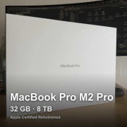 MacBook Pro 14" M2 Pro | 32GB RAM | 8TB SSD | NOWY, ZAFOLIOWANY