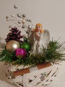 Stroik świąteczny dekoracja Boże Narodzenie 