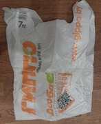 Reklamówka torba Mińsk Białoruś kresy język rosyjski sieciówka Gippo Hippo