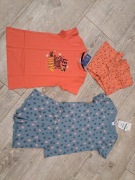 Piżama letnia dziewczęca - 2 kpl - rozm 110/116