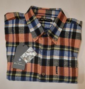 Koszula w kratę Ben Sherman Flanelowa Gruba roz. M