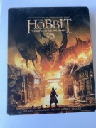 Hobbit Bitwa pięciu armii 3D steel book boax film Blue-Ray