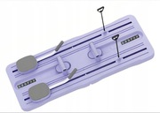 WIELOFUNKCYJNA DESKA DO ĆWICZEŃ POMPEK REFORMER PILATESU JOGI