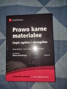 Prawo karne materialne. Część ogólna i szczególna