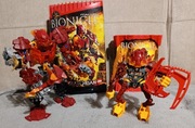 Lego Bionicle 8979 Malum + 8973 Raanu pudełka 