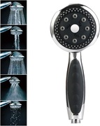 słuchawka prysznicowa 4 funkcje okrągła 