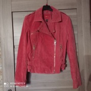 ramoneska skórzana MANGO