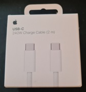 Oryginalny kabel Apple MU2G3ZM/A USB-C 240 W 2 m do iPhone, iPad, MacBook
