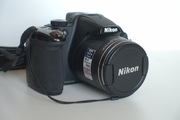 Aparat NIKON COOLPIX P520 pełny zestaw z torbą na akcesoria