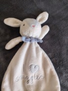 Pluszowa pacynka-kruliczek.