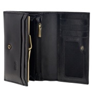 Nowy Portfel Damski Skórzany RFID Na Prezent PUCCINI Czarny MU1959 1