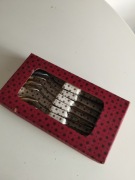 Zestaw 6 łyżeczek z syrenką warszawską Hefra plater