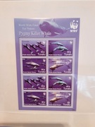 Tuvalu 2006  Mi 1307-10  WWF wale wieloryb piękny arkusik  idealna pozyzja 