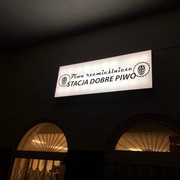 Baner reklamowy, neon