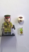 Figurka żołnierza rosyjskiego z bronią WW2 kompatybilne z Lego, Cobi