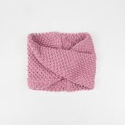 komin dziewczęcy szalik zimowy z dzianiny Zara