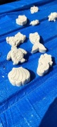 Figurki z gipsu zestaw kreatywny dla dzieci do malowania magnes diy 20szt