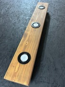 Lampa wisząca drewniana belka