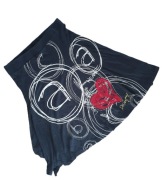 Desigual Spódniczka czarna we wzorki 100% bawełna, rozmiar M, 38