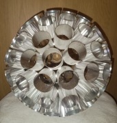 Klosz do lampy w stylu Space Age.
