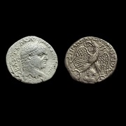 moneta Rzymska Tetradrachma - Caracalla 198-217r.