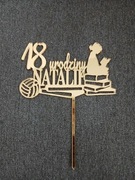 Topper na 18 urodziny