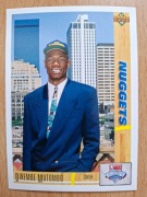 KARTA NBA UPPER DECK 1991-92 DIKEMBE MUTOMBO NR 3, 471