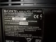 Wstążka matrycy  SONY KDL- 37P3000 -- 37LCD B1F