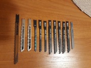 Noże do wyrzynarki typ U, Wolfcraft Parkside Drewno Metal 12 Sztuk
