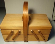 niciarka,organizer,przybornik -drewniany