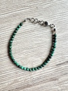 Bransoletka z malachitem