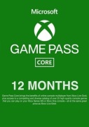 Xbox Game Pass Core 12 miesięcy rok gold