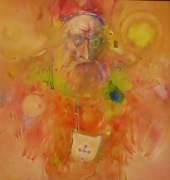 Mariusz KONCZALSKI obraz olejny pilśń 74x70