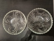 Miseczki kryształowe 2szt 14cm