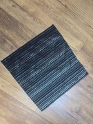 Bawełniana serwetka 40 x 40 cm czarny srebrny Napkin