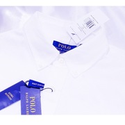 Polo Ralph Lauren  koszula biała knit XXL shiny Japan Sel. zegna dolce 