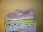 Buty angielskie Hotter nowe zamsz futerko 41 