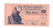 ARGENTYNA 1 PESO 1947 P257A