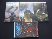 LIFE AND DEATH komplet 4 tomów (Aliens, Predator, Prometeusz) NOWE w folii